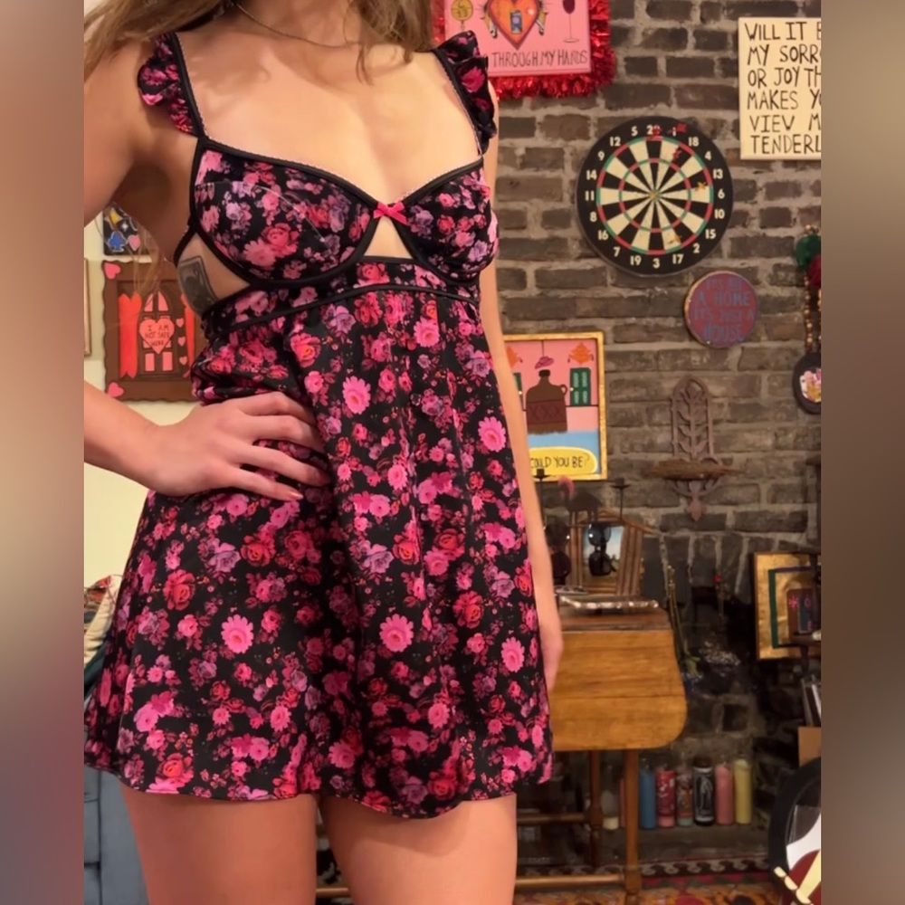 For love and lemons floral slip dress